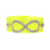 Armband Neongele Cuff Infinity
